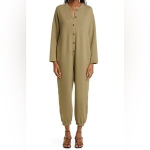 Mara Hoffman Sabina Jumpsuit Olive | Size L